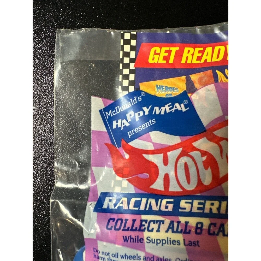 1993 McDonald's Hot Wheels Camaro #1 – Sealed Vintage Happy Meal Toy
